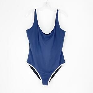 Amazon One Piece Navy Swimsuit Size XL